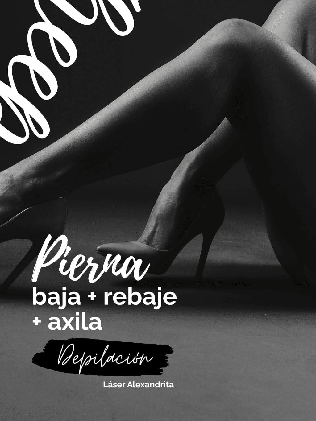 Depilación láser en pierna baja rebaje y axila – 6 sesiones
